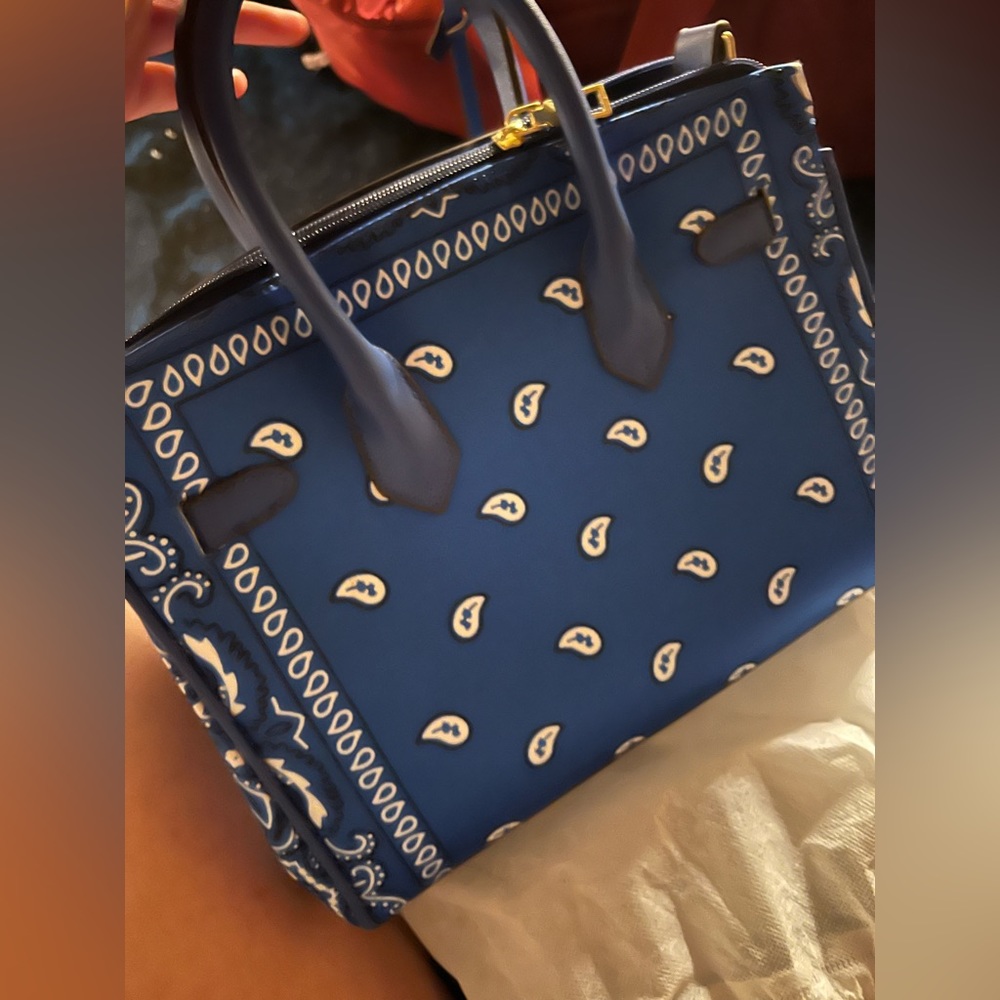 blue purse - Picture 2 of 3